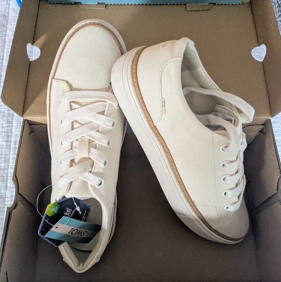 Toms Birch Canvas Women's Sneakers - Size 9 - Picture 1 of 2